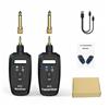 Guitar Wireless System Trasmettitore Ricevitore Wireless per Chitarra con Supporto Distanza 100