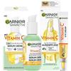 Set Garnier Vitamin C Glow Booster con trattamento contorno occhi e cr