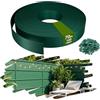 YRHome Strisce Privacy PVC 70m 4,7 cm Altezza 3,29㎡ per Recinzione Doppia Barra, Resistente agli Agenti atmosferici e UV, Opaco Giardino Balcone terrazzo, con 140 Clip di Fissaggio, Verde