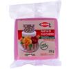 Graziano, Pasta di Zucchero Rosa, Pasta Morbida ed Elastica Perfetta per la Copertura della Torta, facile da Stendere, Senza Glutine e Senza Grassi Idrogenati, 250 g