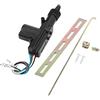 BOROCO Motore attuatore solenoide principale porta 5 fili universale serratura per portiera per auto di chiusura centralizzata automatica hardware in plastica durevole per la