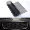 Tongze, Rete metallica nera universale, 101,6 x 33 cm: Maglia rombica della griglia dell'automobile del foro della lega di alluminio 10 x 20 mm per il paraurti anteriore dell'inserzione della griglia