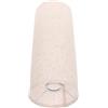 SEWOART Paralume Cilindrico Rotondo, Stile Minimale, per E27 | Tessuto e Ferro, Tonalità Kaki, Distribuzione Uniforme, 1 Pezzo, per Lettura in Interni