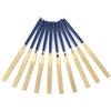 ZJchao Lima Diamantata, Set di Lime Ad Ago Kit di Lime Piatte Riffler 10 Pezzi Lime Diamantate Piatte Lima Ad Ago per Metallo, Legno, Pietra, Vetro, Gioielli, Intaglio, Lucidatura,