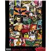 AQUARIUS Hammer Classic Horror Movies Collage (1000 pieces Jigsaw Puzzle)