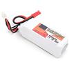 Dilwe Batteria Lipo, 11.1V 900mAh 50C Li‑Polymer Lipo Batteria Ricaricabile JST Spina per RC Auto Barche Elicottero