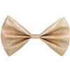 Boland 53110 - Papillon glitter, oro, misura circa 13 cm, elastico, design stretto, lucido, costume, carnevale, halloween, festa in maschera, festa a tema