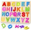 WEITAPYT Puzzle Alfabeto, ABC 26 Lettere Grandi in Legno Set Alfabeto Montessori Giochi Giocattolo Educativo Puzzles con Lettere dell'Alfabeto per Apprendimento nella Prima Infanzia Regalo per Bambini