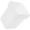 ULTECHNOVO Scopino Bagno Wc Porta Scopino in Materiale Ceramico Quadrato Antiscivolo Design Unico Satinato per Accessori Bagno Domestici Pulizia Efficiente e Pratica