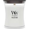WoodWick Candela profumata Hourglass media con stoppino crepitante | White Tea & Jasmine | Durata della fragranza: fino a 60 ore