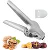 Hpamba Pinze in Castagno Clip per Castagne Taglierina per Castagne Pinze per Castagne da Cucina Clip per Castagne in Acciaio Inossidabile per Castagne, Noci e Nocciole 1 Pezzo (Argento)