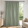 Deconovo Tenda Oscurante per Interni con Fettuccia - 3 Modi di Montaggio, Tessuto Termico Morbido per Camera da Letto e Soggiorno, Certificato OEKO-TEX, 1 Pannello 280x175 cm, Verde Salvia