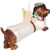BRUBAKER Bassotto come AngeloBRUBAKER Bassotto come Angelo - Palla di Natale in Vetro Dipinto a Mano - Bocca Soffiata Decorazione Dell'Albero di Natale Figure - 12,9 cm