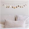 BASE ROOTS Decorazioni murali con decorazioni a luna | Dettagli martellati fatti a mano | Decorazione da parete con accenti bohémien | Decorazione da parete fasi lunari | Decorazione murale Fasi