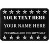 LZXSXZ Zerbino Ingresso Personalizzato - Tappetino per Porta Personalizzato con Nome - Zerbino Personalizzato con Il Tuo Logo Testo, Lavabile e Antiscivolo Zerbino - Disponibili Diverse Misure