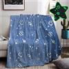 HZVRTN Coperta per bambini con unicorni/dinosauri/spazio, coperta luminosa al buio, morbida coperta regalo per ragazzi e ragazze, coperta per bambini (Galaxy C, 130 x 150 cm)