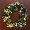 Maritown Ghirlanda porta d'ingresso di Natale, ghirlanda di Natale porta finestra appeso a parete ornamenti ghirlanda ideale per la decorazione interna ed esterna