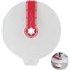 TAIHE Ciotola universale paraspruzzi in silicone, con paraspruzzi, coperchio paraspruzzi, impedisce fastidiosi schizzi dell'impasto durante la miscelazione, 31 cm