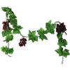 LONGHAO Long HaoUva Viti Artificiali Con Uva Artificiale Realistica, Spiedini Di Uva Utilizzati Per Decorazione E Oggetti Di Scena