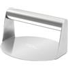 joeji's Kitchen Pressa per Hamburger Inox Forma per Hamburger Attrezzo BBQ 14 cm Stampo Hamburger per Cuocere la Carne Alla Perfezione con i Succhi All'interno