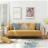 VanderHOME Copridivano 3 Posti, Copridivano Impermeabile, Copridivano 3 Posti Antigraffio Gatto Protezione Per Divano, Copertura Universale Per Divano Antiscivolo 110 * 110cm-Giallo giallo（1 PC）