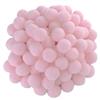 AERZETIX - C60465 - Set di 100 pompon Ø20mm - colore rosa bambino - in tessile - ghirlande personalizzazione hobby creativo merceria decorazione cucito abbigliamento ricamo