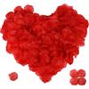 Newthinking 6000 Pezzi Petali di Rosa Finti, Petali Rossi e Morbidi per Matrimonio San Valentino Proposta Compleanno Atmosfera Romantica