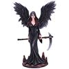Nemesis Now Take My Soul - Statuetta gotica di mietitrice con falce, in poliresina, colore: nero, 23,5 cm