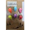 TabEnter Magneti decorativi per frigorifero, perfetti per casa, ufficio, uso personale (12 palloncini)