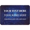 LZXSXZ Zerbino Ingresso Personalizzato - Tappetino per Porta Personalizzato con Nome - Zerbino Personalizzato con Il Tuo Logo Testo, Lavabile e Antiscivolo Zerbino - Disponibili Diverse Misure