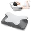 BBWELL Cuscino Cervicale per Dormire,Cuscino Ortopedico,Ergonomico Cuscino Memory Foam per Dormire di Lato, Supini e a Pancia in Giù per Allevia Il Dolore Al Collo e Alle Spalle,60 * 34 * 13/10CM