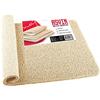 Asvin Tappetino da bagno e doccia morbido testurizzato, antiscivolo per doccia interna e zone umide (40x60 cm, beige), per superfici scivolose, antibatterico e resistente alla muffa