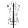 XIAYUHE Manichino in metallo, modello manichino con supporto, altezza regolabile 140 - 160 cm, colore nero, per boutique, negozi di abbigliamento