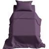 Batik Set Lenzuola Letto Singolo Cotone: Lenzuola Singole Completo Cotone Elegante e Confortevole per la Tua Camera da Letto - 100% Cotone - Singolo (Malva)