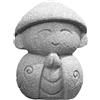 Toddmomy Statuetta Giapponese di Jizo in Preghiera: Miniatura di Buddha Maitreya per la Meditazione Zen e la Decorazione da Tavolo dell'Acquario