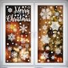Moxled 275 Adesivi Natalizi per Finestre, Moxled Fiocchi di Neve Vetrofanie Natalizie, Riutilizzabili Adesivo Statico PVC Adesivi per Vetrine Porte Vetro Casa Invernali Fiocchi di Neve Decorazioni Natalizie