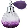 Dioche Flacone spray per profumo vuoto in vetro vintage da 90 ml, atomizzatore per profumo ricaricabile, flacone spray portatile in acrilico, adatto per profumi, oli essenziali, lozioni e tonici