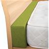 UWOBTN Letto Gap Filler Cuscino, Materasso Gap Foam Filler ,Connettore per letto Doppio/Materasso, Cuscino Testiera Lungo ，Chiudere Lo Spazio Tra Materasso e Testiera o Parete(#10,180x15x20cm/70x6x8in)