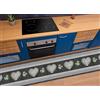 BIANCHERIAWEB Tappeto Passatoia Cucina Antiscivolo Sottolavello Digitale Disegni Natalizi 50x140 Cuore Alpino