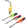 Megaprom Accendino a gas XXL flessibile da 28 cm Accendino a gas con blocco bambini - Ricaricabile