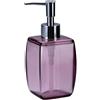 Bx9rE7tK3g Dispenser per Lavaggio a Mano Dispenser di Sapone Acrilico con Pompa for lozione da 280 ml for Bagno e Hotel Bagno e Cucina(Purple)