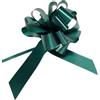 PuntoCasaStore 50 coccarde autotiranti granfiocco nastro 3cm l.130 cm diam.12cm verde pino
