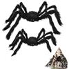 YANXINKE Ragno Gigante di Halloween,90cm+75cm Ragno Peloso Decorazione