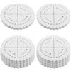 SHINEOFI Set di 20 dischi per intrecciare kumihimo, tavole rotonde da 10 x 10 cm, 32 slot, strumento per infilare braccialetti dell'amicizia fai da te, per ricamo e realizzazione di bracciali, telaio