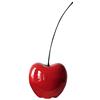 Casablanca 36406 Passion - Scultura, figura decorativa, oggetto decorativo a forma di ciliegia, in ceramica, colore: rosso, 42 x 17 cm