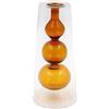 NeaxgeandX Vaso in vetro per composizioni floreali, per centrotavola, decorazione per la casa, caffè, caffè, stile alto, 17 x 8 cm