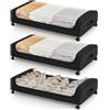 Boic 3 Pezzi 50L Contenitori Sottoletto Con Ruote, Scatole Per Armadio Salvaspazio Organizer Contenitore Vestiti In Metallo Scatola Sotto Il Letto Per Vestiti Scarpe Libri Giocattoli Coperte