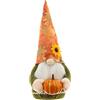 Tuzsocr Decorazioni autunnali con elfo in peluche, decorazioni natalizie, decorazioni per ringraziamento, decorazioni autunnali, figura in peluche, decorazioni natalizie, vassoio, decorazioni per