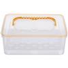 LABRIMP Scatola Porta Bicchieri da Vino Antipolvere con Divisori Organizzatori Custodia Portatile per Calici e Bicchierini da Shot Contenitore Robusto per Cucina Bar e Eventi all Aperto