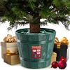 KADAX Supporto per Albero di Natale, in Plastica, Due Versioni a Colori, Altezza Fino a 280 cm/Verde